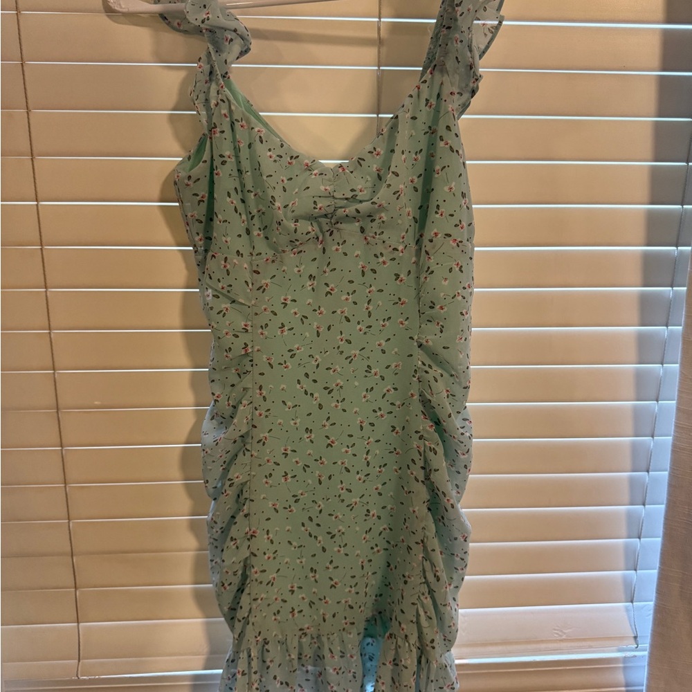 Hello Molly Mint Floral Dress